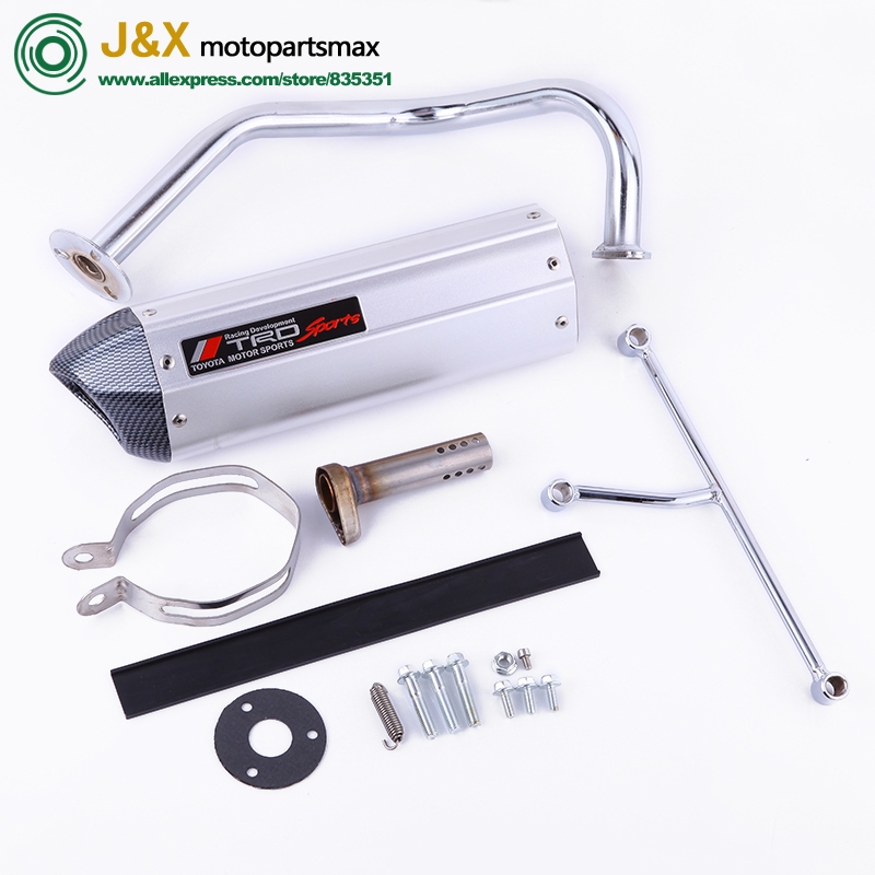 

kymco 50 Modified Motorcycle Scooter Muffler Exhaust GY6 50 60 80cc 139qmb 139qma db killers Jonway,Lance,Longbo etc