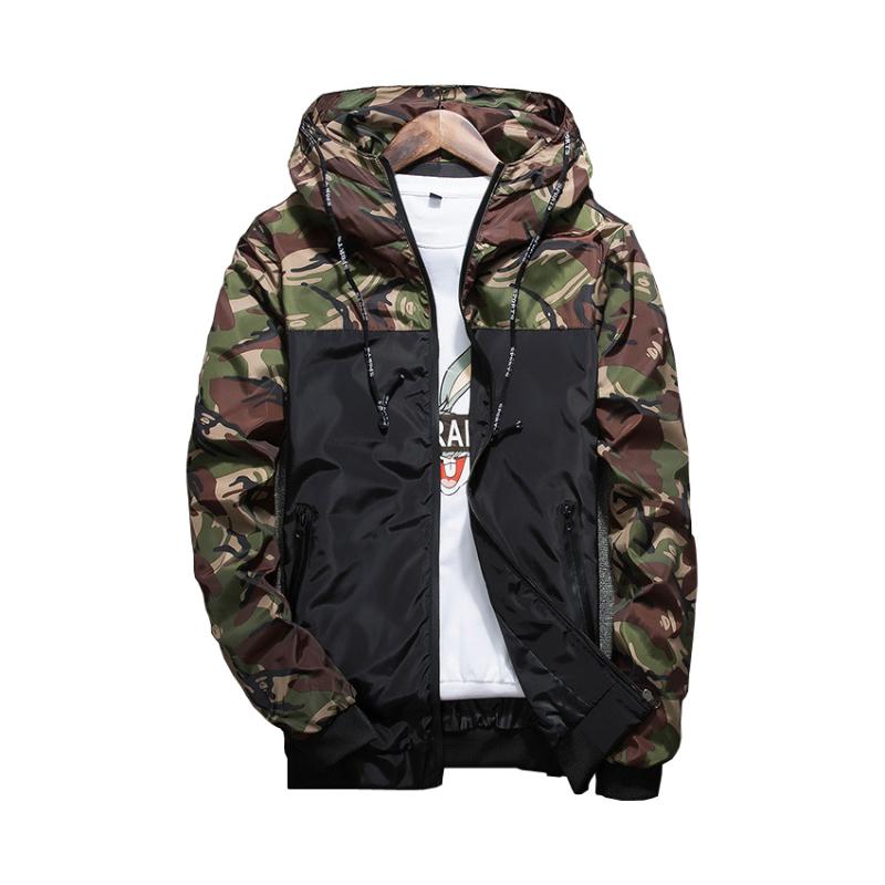 

Spring Autumn Mens Casual Camouflage Hoodie Jacket Men Waterproof Clothes Men's Windbreaker Coat Male Outwear jaqueta masculina, 10