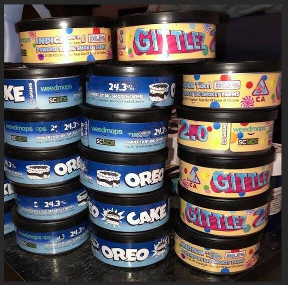 

20type stickers Cali Pressitin Tin Cans with Self-Seal Tin Box Blue Dream Cali Tin Labels Tuna Can Stickers UK