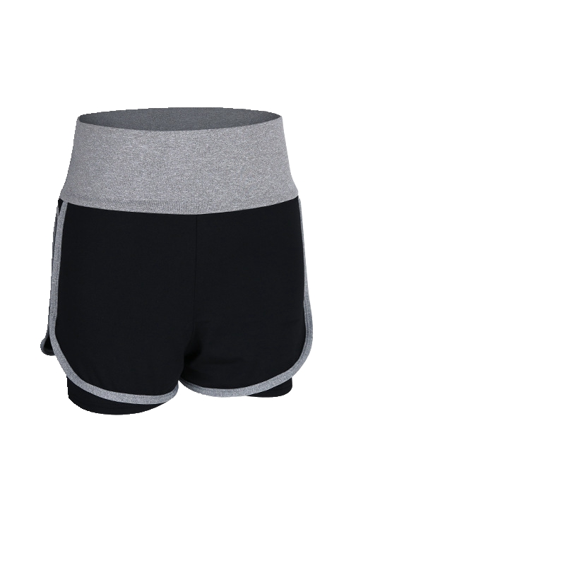 

Popular women' casual solid elastic high waist energy yoga shorts push the hip slot gym shorts sport running elastic yoga short, Orange