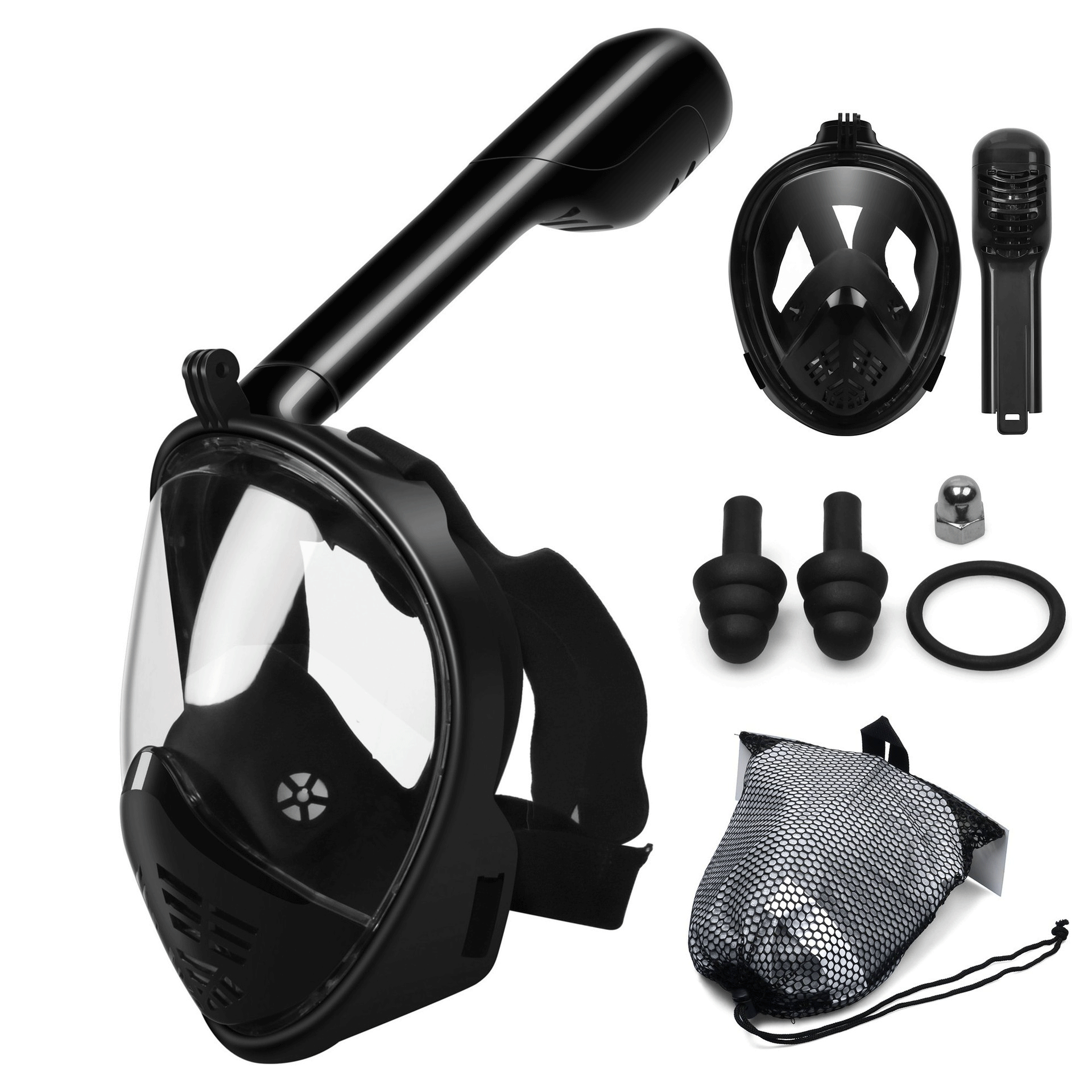 Diving Mask Scuba Mask Lunettes Underwater Anti Fog Full face Snorkeling Women Men kids Diving Equipment Wide Field of View Snorkeling Mask-image-462576002