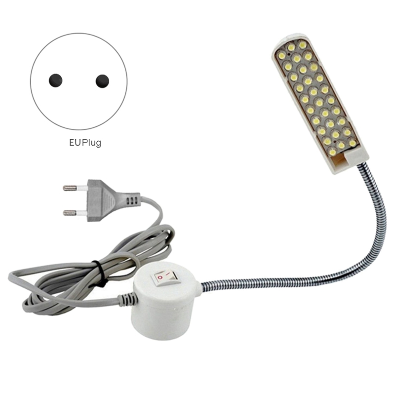 

30 LED Machine Sewing Light Super Bright for Home Work Sewing Clothing Machine Accessories Night Light Desk Lamp 220V (EU Plug