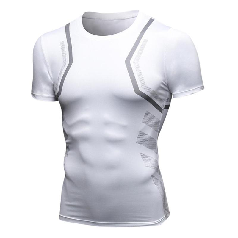 

New Running T Shirt Sport GYM Tshirt Short Sleeve Football Basketball Tennis Shirt Quick Dry Fitness Sports Suits Sportswear Men