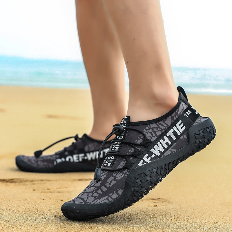 seaside shoes and swim