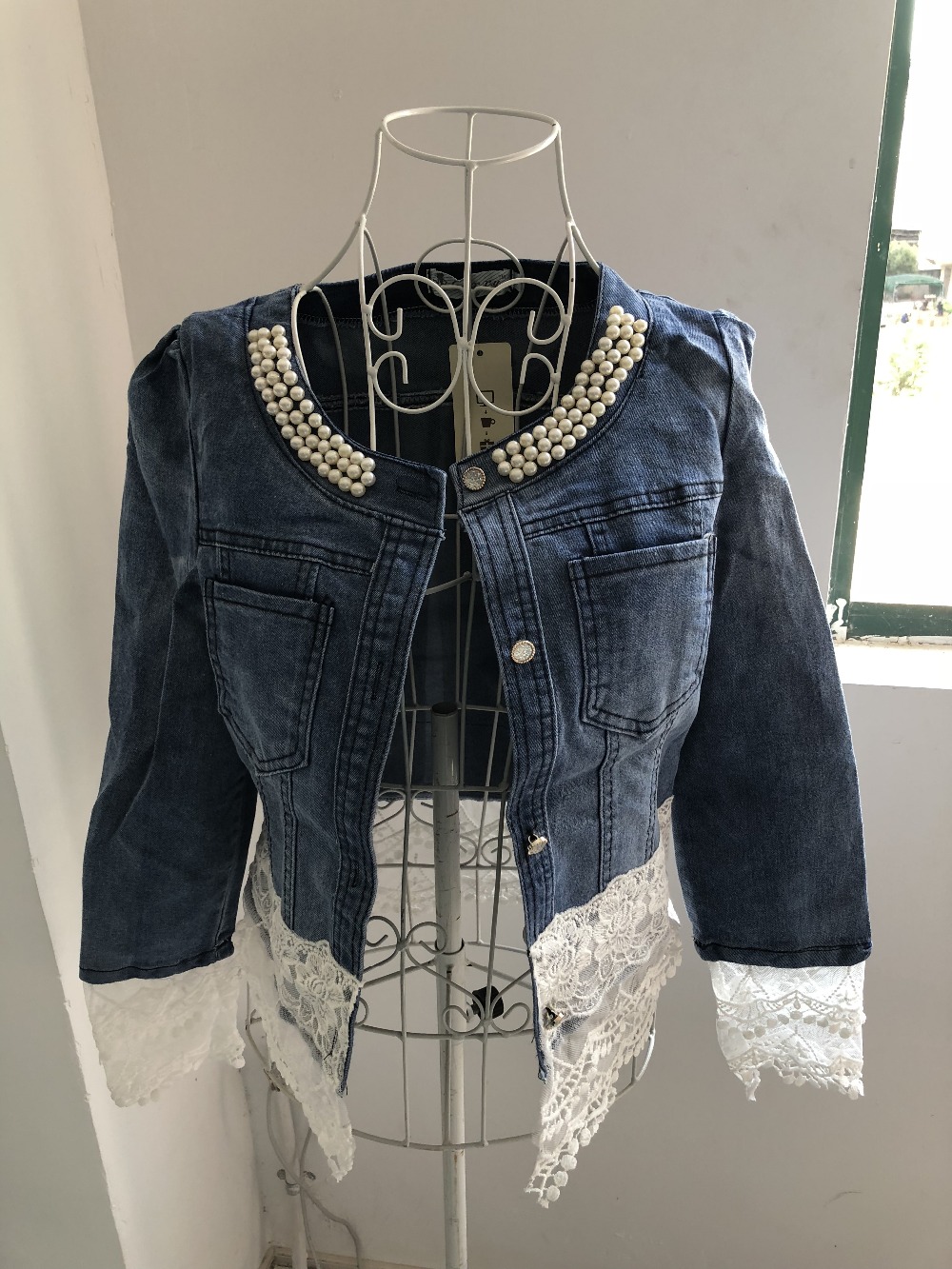 chaquetas vaqueras mujer con encaje chaquetas vaqueras mujer con encaje
