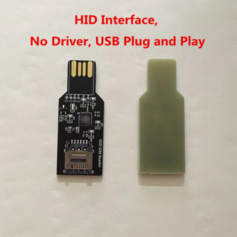 

USB 2.0 Dongle For Unlock Sim Card Update firmware for Chinasnow Heicardsim HID interface no Driver