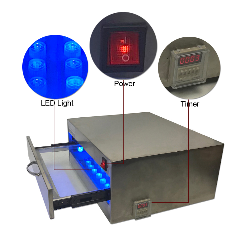 

High quality LED Curing Oven UV Box Machine lamp 84W 118w LED lights for LCD screen repairing
