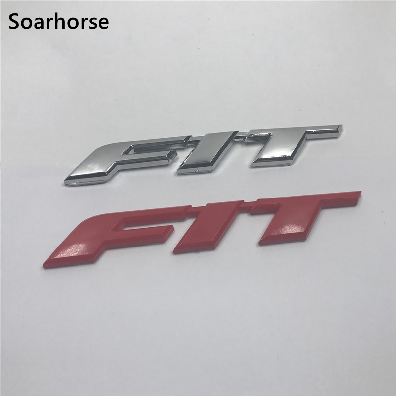 

For Honda Fit Car Rear Trunk Emblem Badge Logo Nameplate Decal, Color