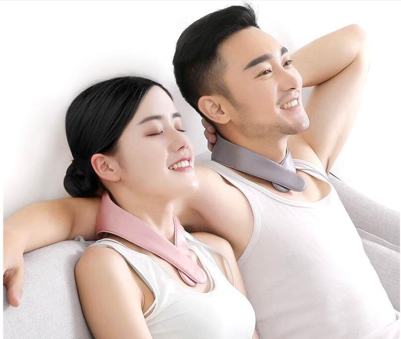 

Xiaomi Original PMA Graphene Neck Massage Household Office Rest Aid Portable Breathable Sleep Cover silk material with retail box 3009502