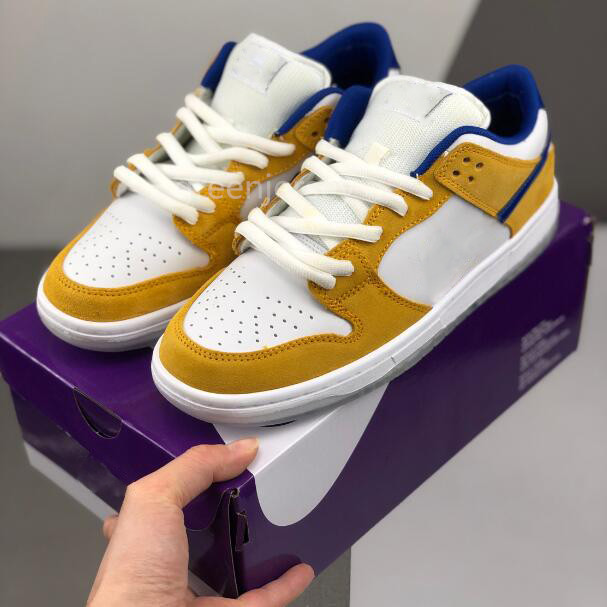 

Men Women Dunk SB Low Pro Laser Orange Regency Purple Yellow White Blue Running Shoes Mens Skateboard Trainers Sport Sneakers Size 36-45