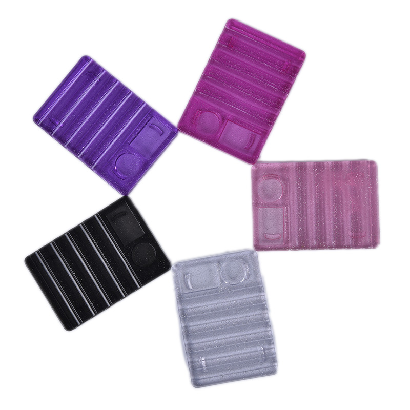 

1pc UV Gel Polish Nails Brushes Display Rest Manicure Tools Accessories Supply Acrylic Crystal 5 Colors Nail Art Brush Holder