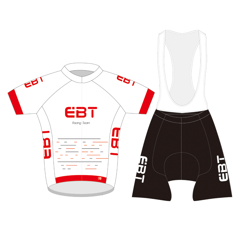 

new style high quality 2020 DIY design EBT team Cycling Jersey Pro Team short Sleeve Clothing set