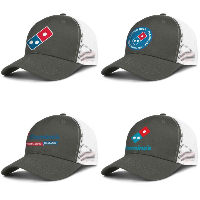 

Delicious Domino's Pizza Logo mens and women adjustable trucker meshcap designer sports custom classic baseballhats logos emblem logo, Blue;gray