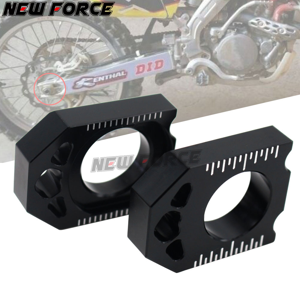 

CNC rear chain regulator shaft block For CR125R CR250R CRF150R CRF250R CRF250X CRF450R CRF450X CRF450RX CR 125R 250R