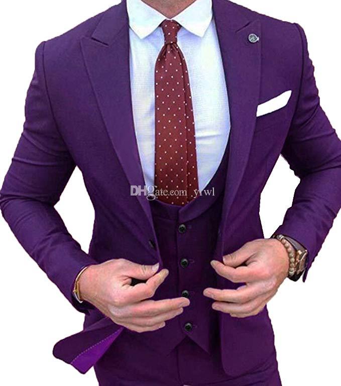 

Nine colors availab tuxedos groom wedding men suits mens wedding suits tuxedo costumes de smoking pour hommes men(Jacket+Pants+Tie+Vest) 113, Same as image