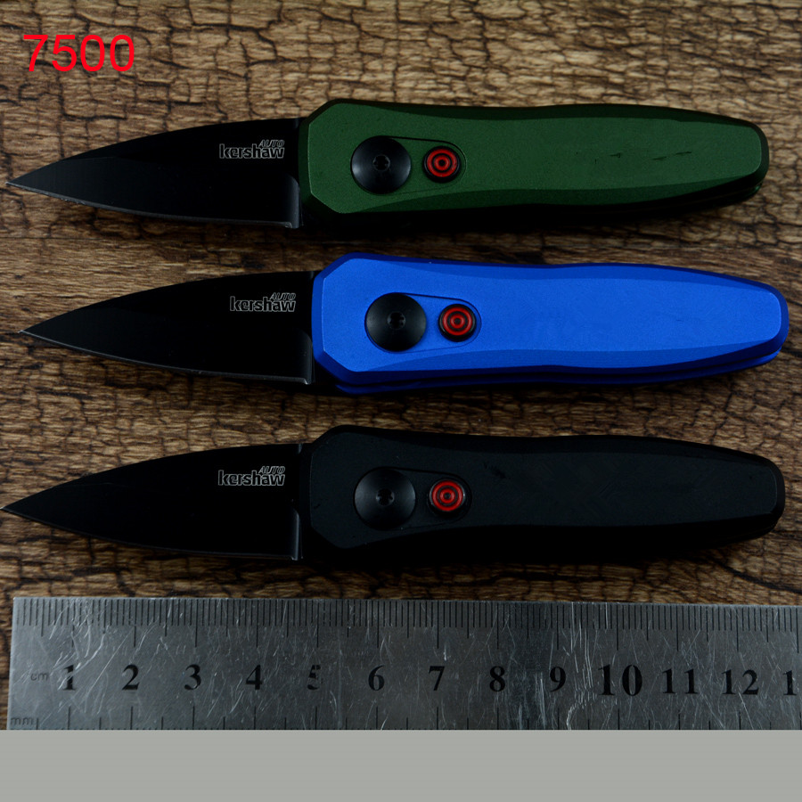 

Kershaw 7500 Auto Pocket Knife CPM154 blade Aluminum handle Launch utility outdoor camping tactical knife EDC tool 3 colors