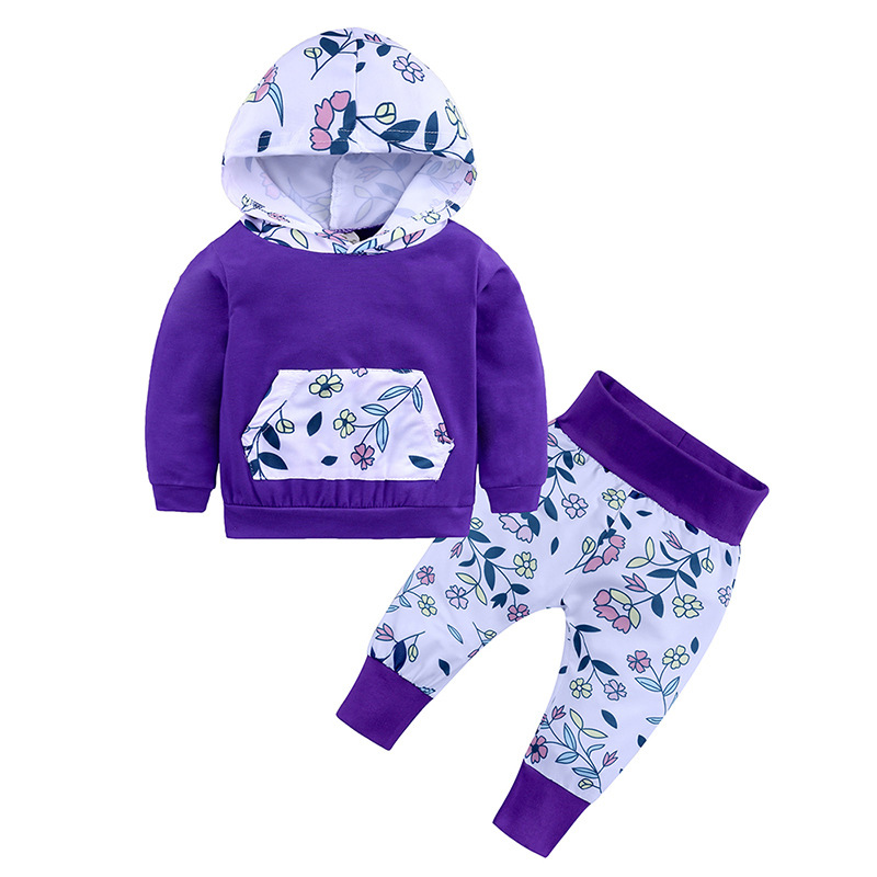 

Baby Cartoon Outfits 22 Design Girls Little Floral Pocket Sweatshirt Pants Kids Clothes Boys Striped Hoodies Infant Casual Suits 06, Mixed color (remark or randomly)