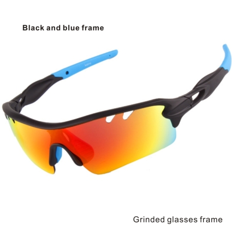 Black and blue frame