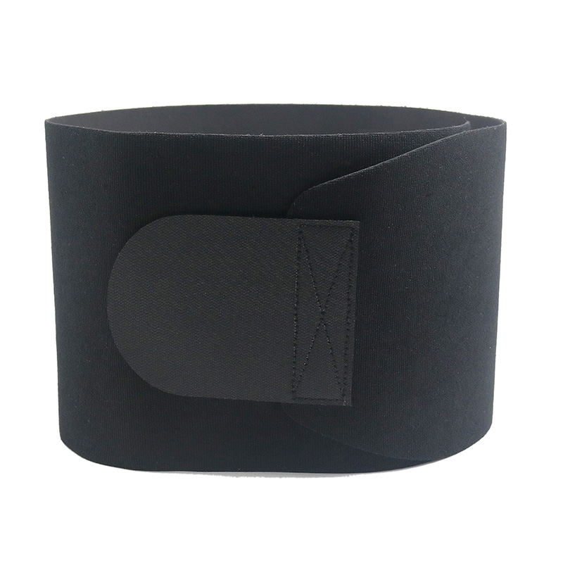 

Men Women Waist Support Elastic Shaping Sweat Wicking Abdomen losing weight Sports Fitness belt, Black