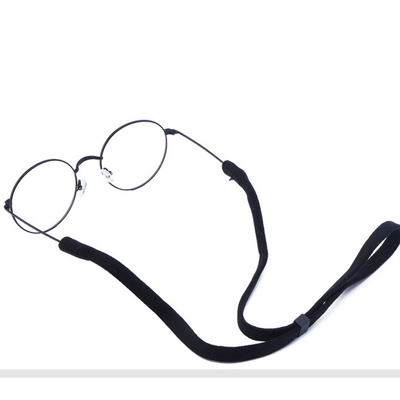 

New Retro Black Eyeglass Chains Strap Sunglasses Neck String Cord Retainer Eyewear Lanyard Holder Fashion Accessories