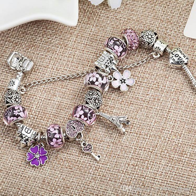 perle pandora rose pale perle pandora rose pale