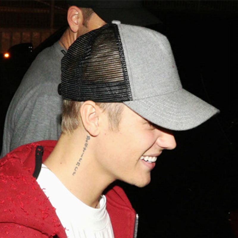 Acquistare Justin Bieber Favorite Baseball Cap Estate Cotone Donne Hiphop  Uomo Marca Mesh Trucker Cap E Cappello Economico | Consegna Veloce E  Qualità | DHgate Italy