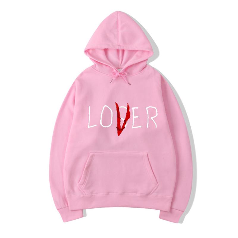 

High quality hot sale Lover Loser Printed Hoody Hoodie Vogue Mens Hodies Autumn Winter Hoodies Sweatshirt Fleece for Women Men, Blue