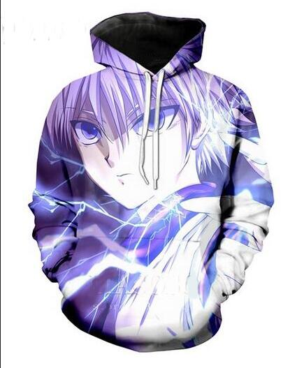 

New Fashion Harajuku Style 3D Printing Hoodies Hunter X Hunter Men Women Autumn and Winter Sweatshirt Hoodies Coats BWQ0234, Multicolor