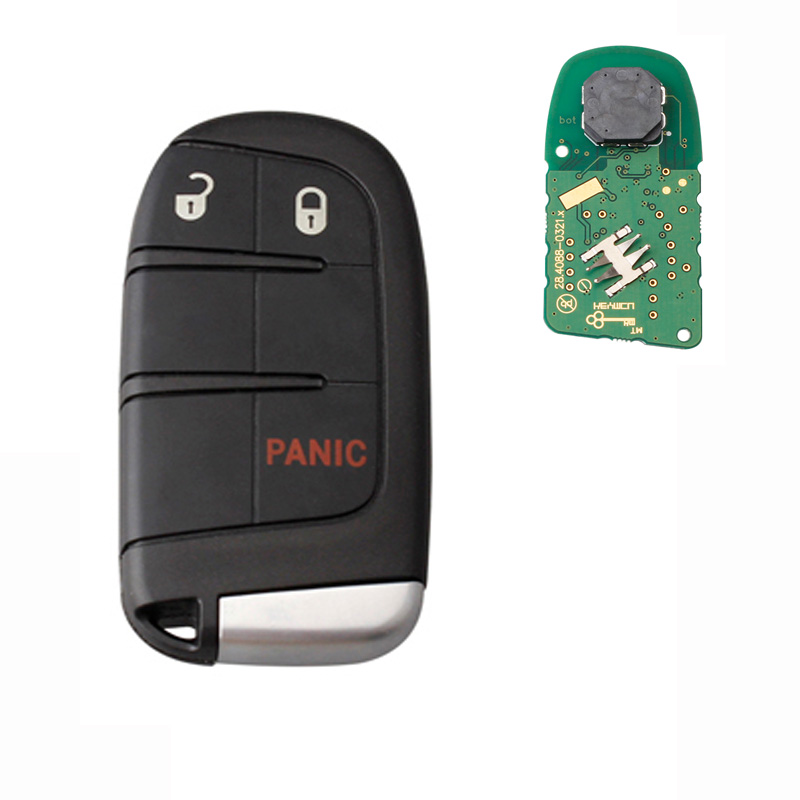 3Buttons Smart Remote Key Keyless Fob For Dodge Charger 2011-2018 433Mhz For Dodge Charger M3N40821302 Autos Keys-image-457930065