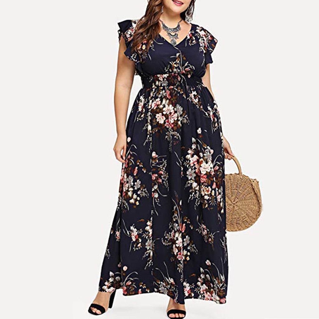 boho kleid plus size