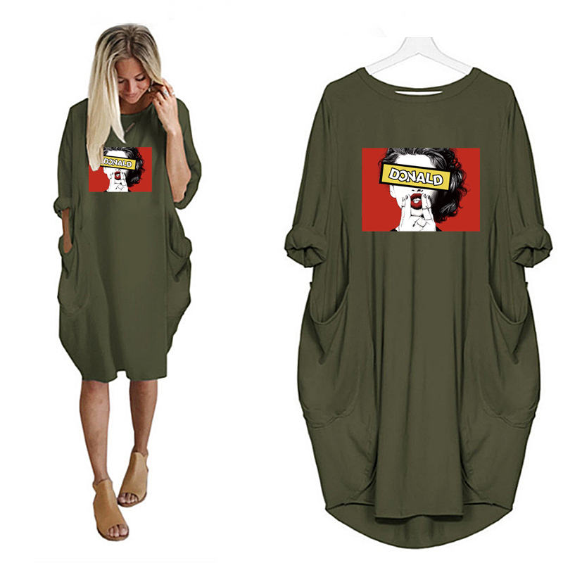 

New Arrival Womens Designer T-shirts Long Length Fashion Summer Loose Breathable Womens Cloths DIY Print High Quality Womens Tops, Red