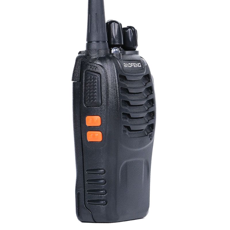 

Original BF 888S Walkie Talkie Portable Radio Station BF888s 5W BF 888S Comunicador Transmitter Transceiver With Earpiece Radio Set 2Pcs