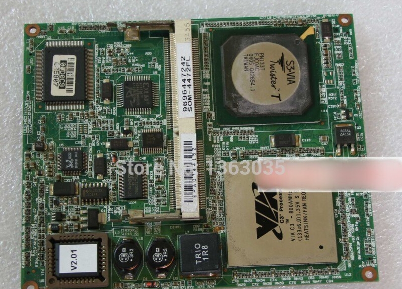 100% Tested Work Perfect for SOM-4472FL SOM-4472 A2 industrial motherboard CPU Card-image-484065492