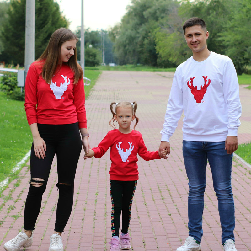 

Family Matching Clothes Mother Daughter Father Baby Clothes Family Clothing Cotton shirts, 85$ version m@x 27o ts