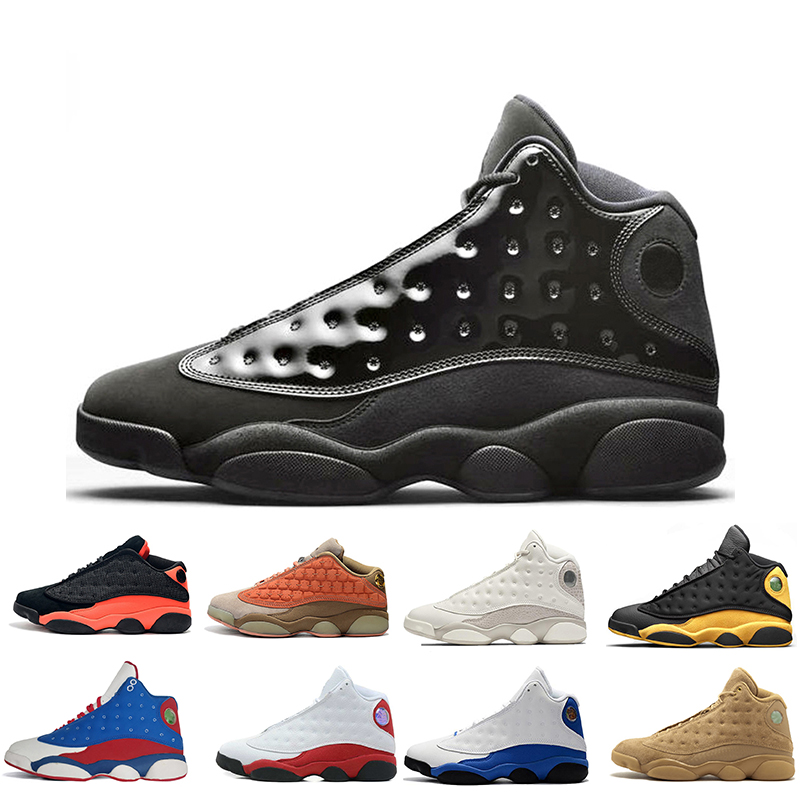 

Men Basketball Shoes 13 Cap And Gown Black Atmosphere Grey He Got Game Bred Phantom 13s Designer Sports Trainers Sneakers