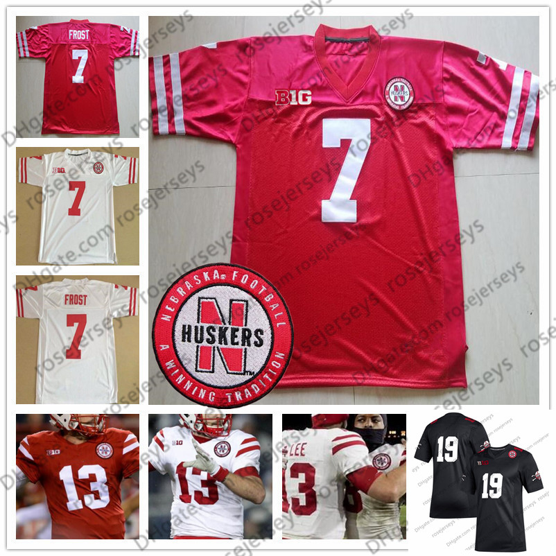 

Huskers Nebraska Cornhuskers 7 Scott Frost 8 Ameer Abdullah 21 Prince Amukamara Roger Craig 22 Rex Burkhead Retired Black Red White Jerseys