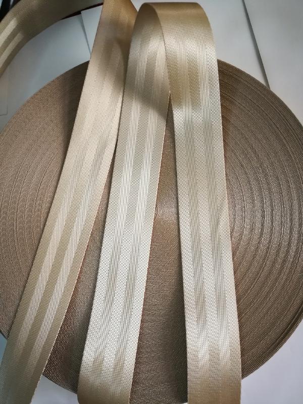 

Beige 3M-30M Car Seat Belt Webbing Universal Car Personalized Modification 3C Certified Child Safety Belt Accessories