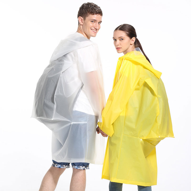 

Women Men Lovers Rainwear Outdoor Raincoat Waterproof Tent Camping Integrate Rain-proof Camping Travel Poncho Backpack Style Rain Cover