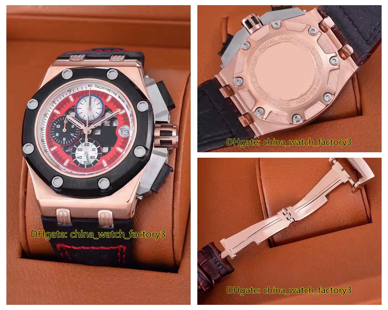 

18 Style High Quality Watch 42mm 44mm Offshore 26210 26401 26400 226078 18k Gold VK Quartz Movement Chronograph Workin Mens Men's Watches, Box papers add to cart
