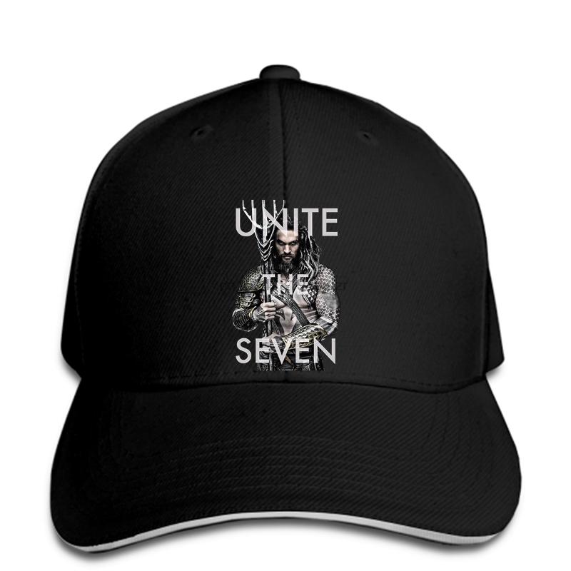 

hip hop Baseball caps 2020 Movie Jason Momoa Aquaman Poster Popular Black snapback, Color21