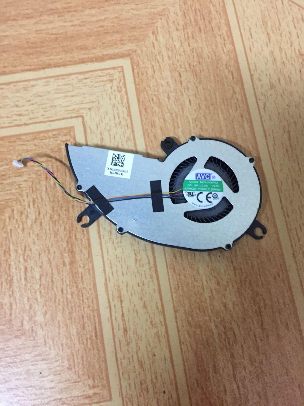 

Original FOR AVC BAZA0508R5U DC5V 0.50A P0104 Pin notebook fan