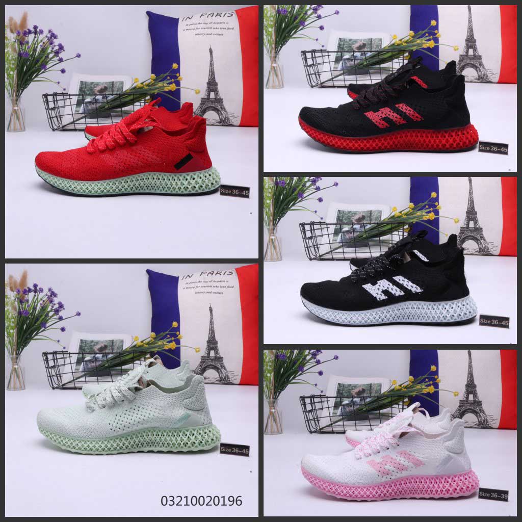 Avec boîte nouvelle version Futurecraft Alphaedge 4D Asw Y3 Runner Y3 Chaussures de course Hommes Sport Chaussures de sport en plein air Jogging