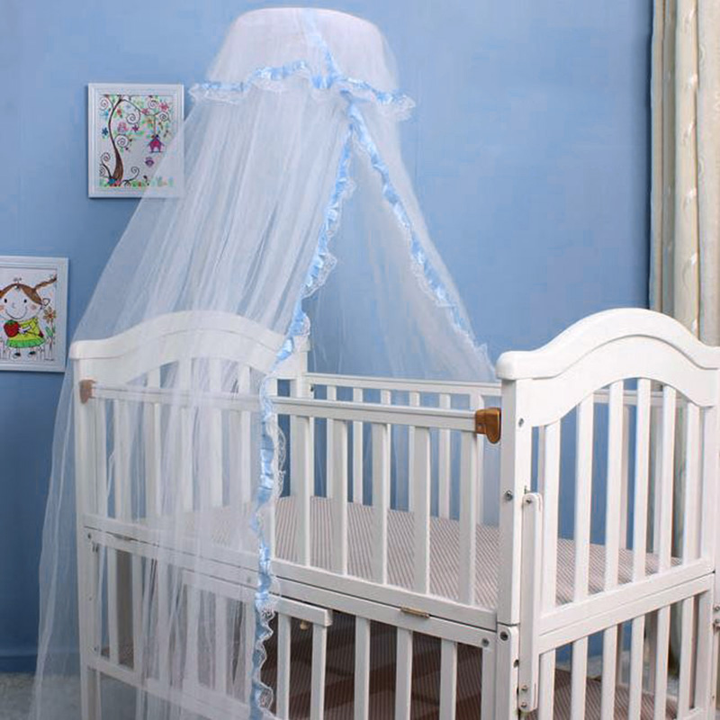 round baby cribs with canopy