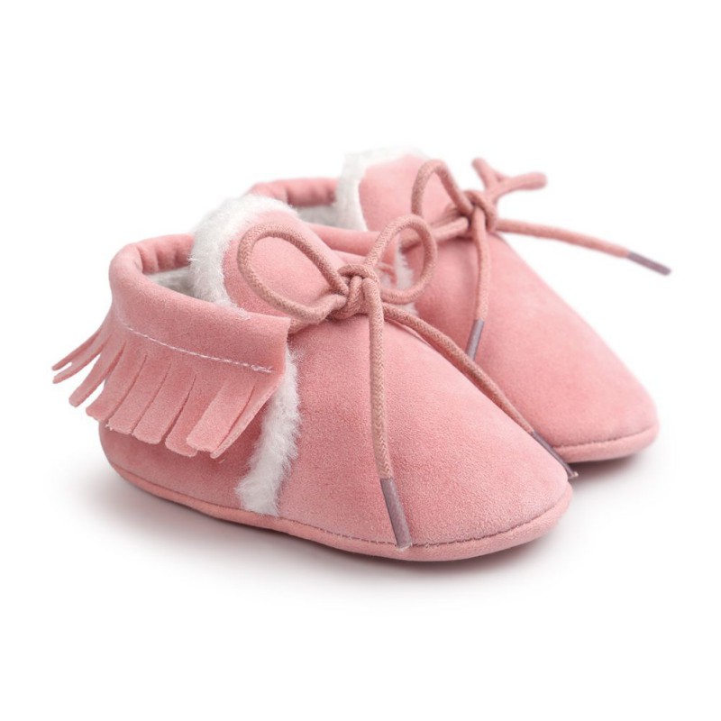 

Baby Shoes Toddler Shoes PU Leather Winter Baby Moccasins Newborn Boys Girls Casual Sneakers For -18M