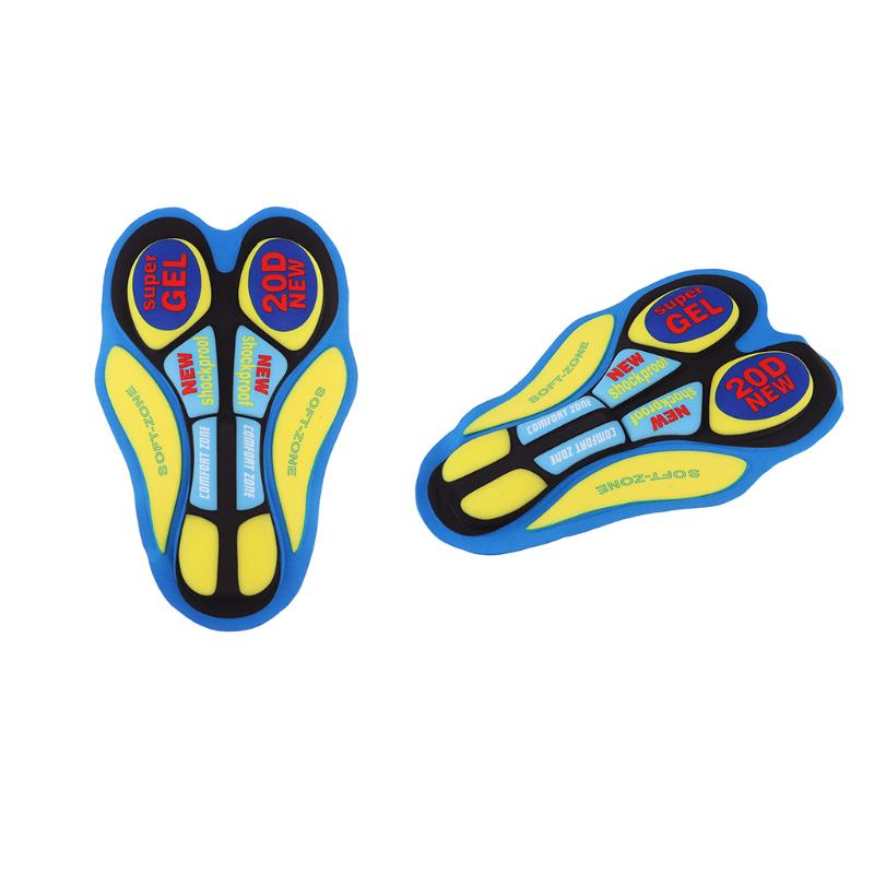 

Cycling Shorts 2pcs Anti- Men's Bike Bicycle MTB Underwear Gel Padded Pad, As pic