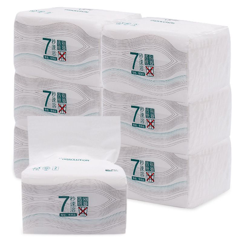 

New 3Packs Pumping Paper Towels 150 Sheets Toilet Kitchen Household Paper Soft Skin-Friendly Towelss