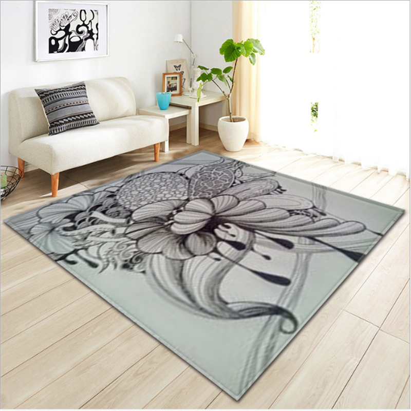 

AOVOLL 2019 European Carpets For Living Room Carpet Kids Room Rugs And Carpets For Home Living Bedroom Rugs Floor Mats, 04