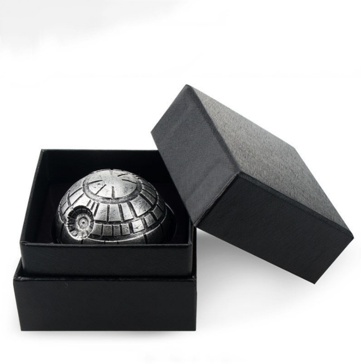

Planet Herb Grinder 2inches 3 Layers Zinc Alloy Sphere Creative High-end Tobacco Grinders Wee Grinder Herb Smoke Accessory