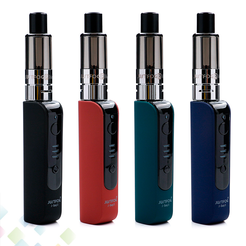 

Authentic Justfog P16A Kit 900mAh Vaporizer J-Easy 3 Battery with 1.9ml Tank Variable Voltage E Cigarette DHL Free, Multi