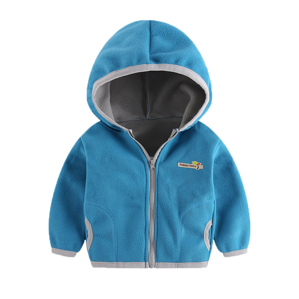 

Toddler Kid Baby Boys Girl Hooded Letter Sweatshirt Wind Coat Jacket Outwear Baby Coat Autumn Winter Newborn Jackets